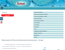 Tablet Screenshot of ecosat.ro